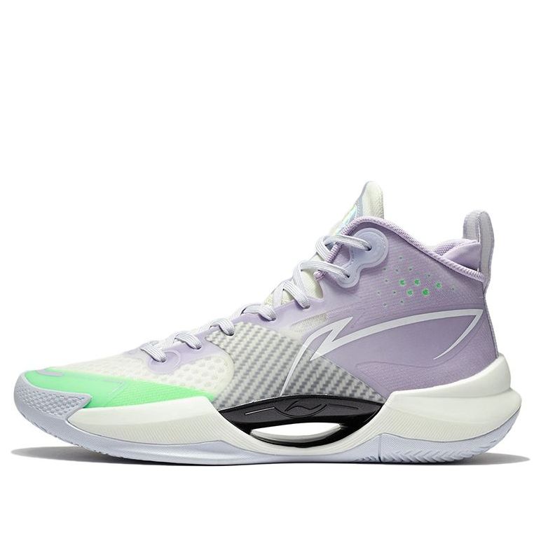 Li-Ning Superlight 'White Purple Green' ABAS027-5