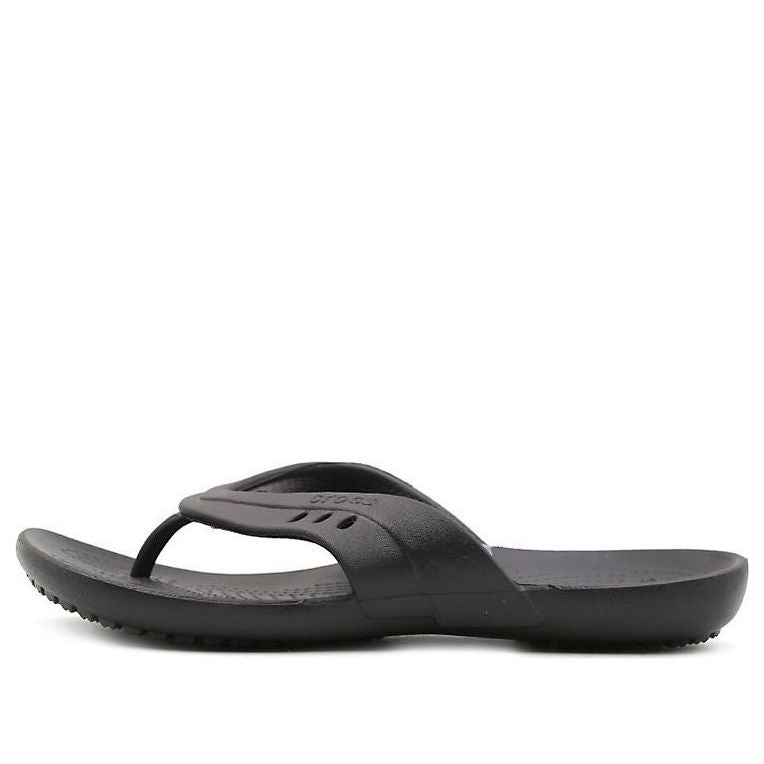 (WMNS) Crocs Kadee Cozy Non-Slip Flip-Flops Black 14177-001