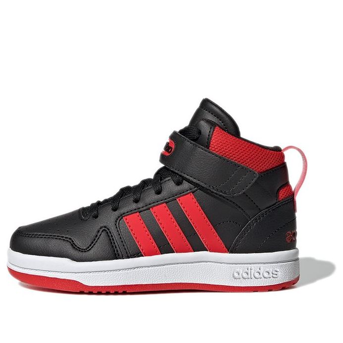 (GS) adidas Postmove Mid J 'Black Vivid Red' GW0460