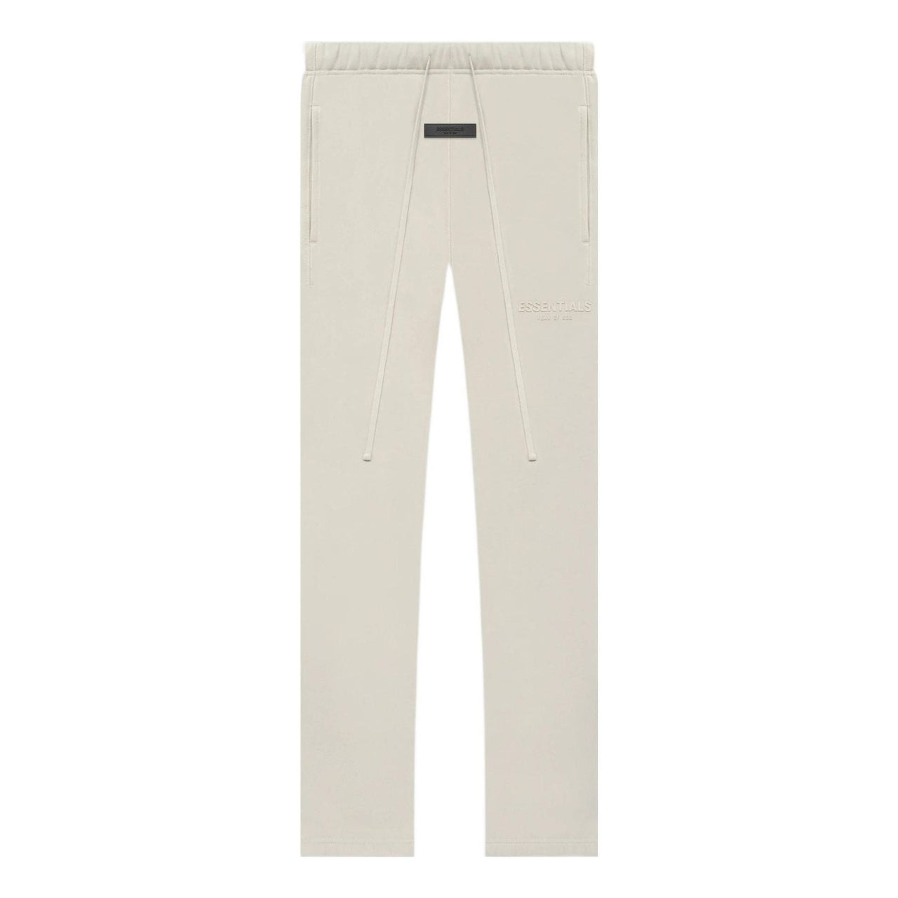 Fear of God Essentials SS22 Relaxed Sweatpants Wheat Logo FOG-SS22-105