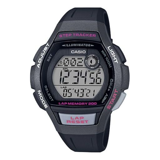 CASIO Waterproof Sports Shockproof Black Digital LWS-2000H-1A