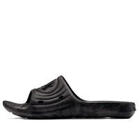 Under Armour Locker Slides 'Black Jet Grey' 3024449-002