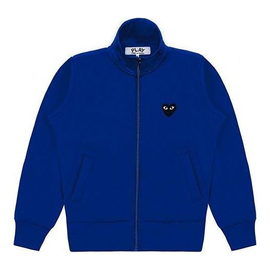 (WMNS) COMME des GARCONS PLAY Big Heart Zip Sweatshirt 'Navy' AZ-T255-051-2