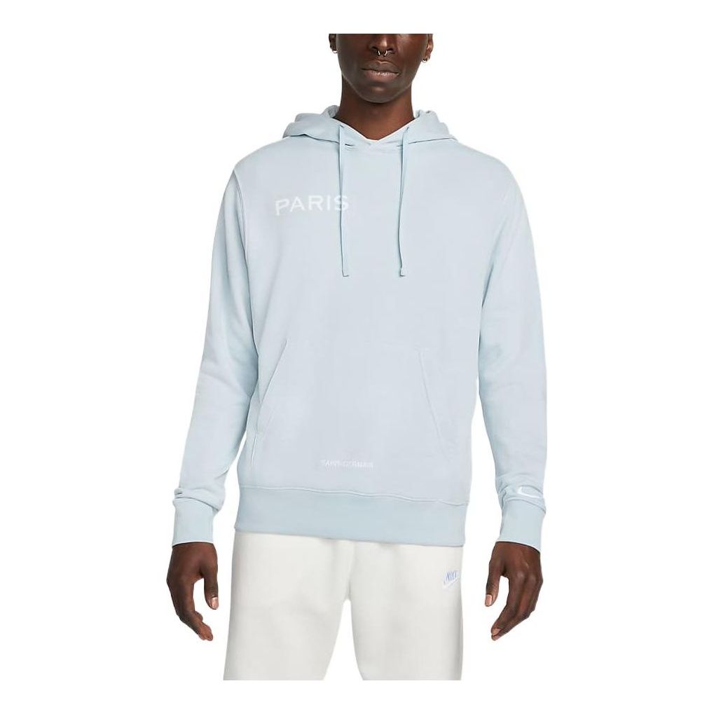 Nike Paris Saint-Germain French Terry Football Hoodie 'Blue' DN1317-471