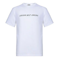 DIOR Homme Embroidery Logo Printing Male White 863J611K0910-089