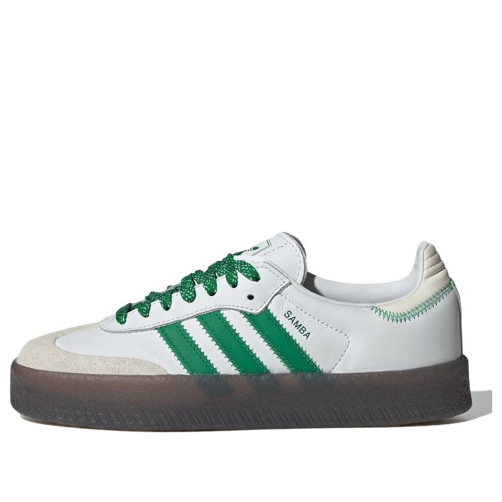 (WMNS) adidas Sambae 'Cloud White Green' IE9105