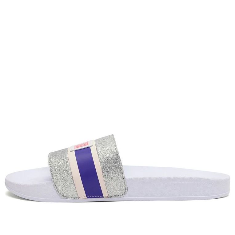 (WMNS) PUMA Leadcat FTR Slides '90s Pop - Glittered White' 372624-02