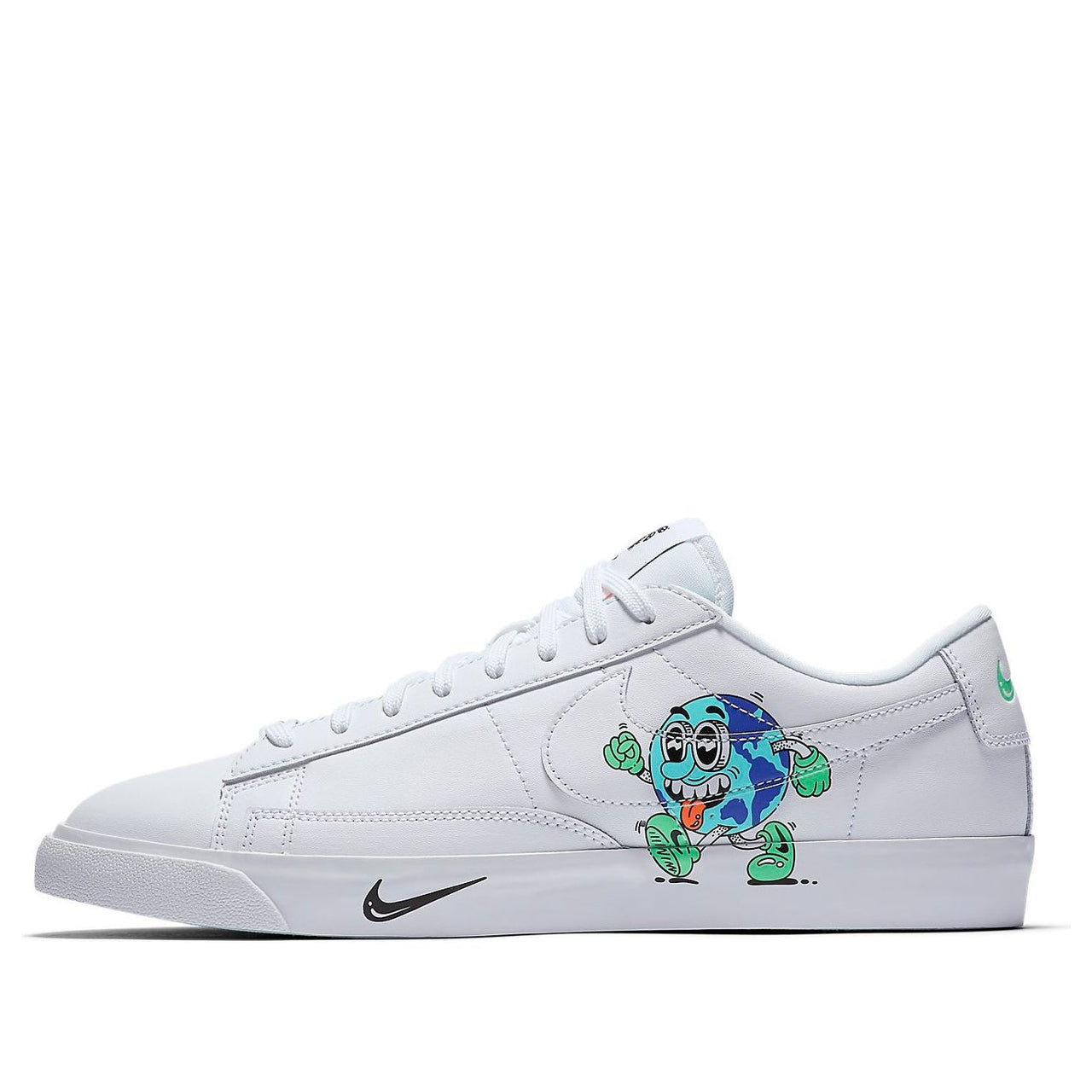 حذاء Nike Steven Harrington x Blazer Low Flyleather QS 'Earth Day' CI5546-100