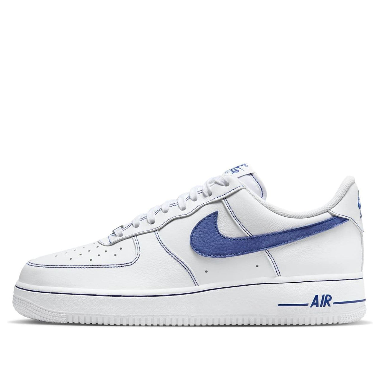 Nike Air Force 1 Low '07 LV8 'White Deep Royal Blue' HQ2037-100
