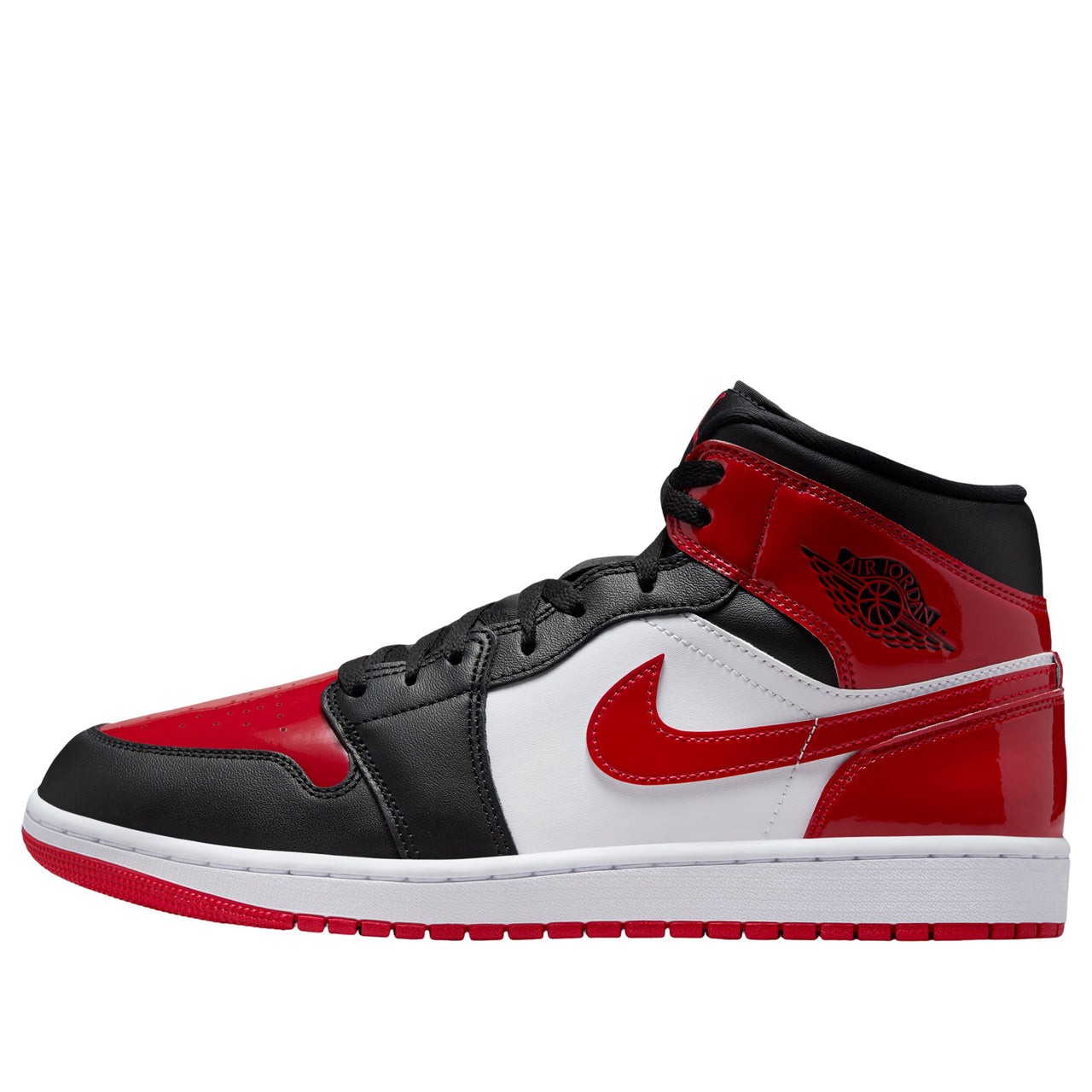 Air Jordan 1 Mid 'Bred Toe' HV4091-006