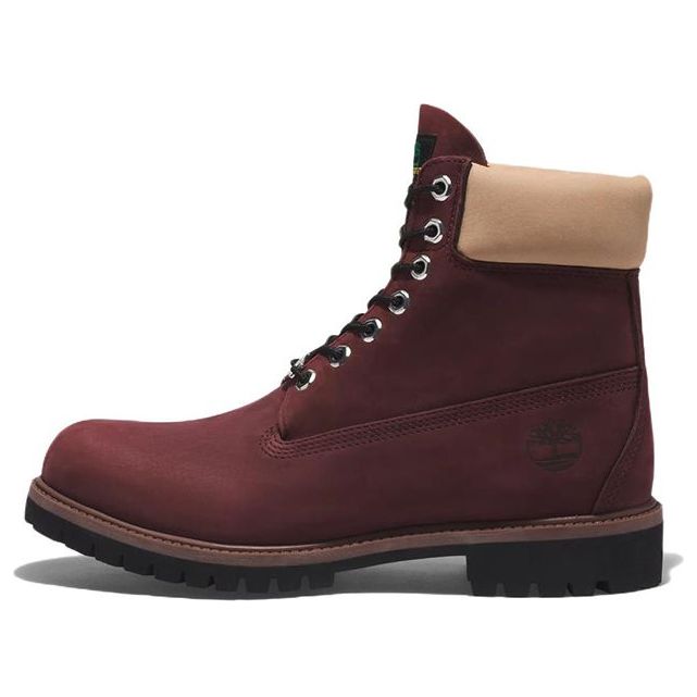 Timberland 6 Inch Premium Waterproof Boots 'Burgundy Nubuck' A2M1KC60