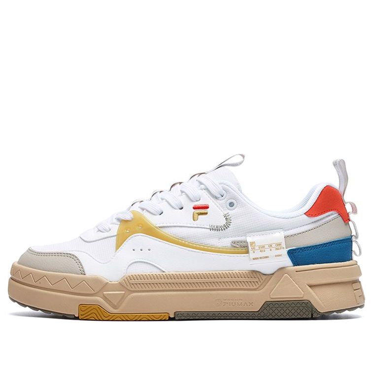 FILA FUSION Bank Skate Shoes 'White Gum' T12M228213FWP