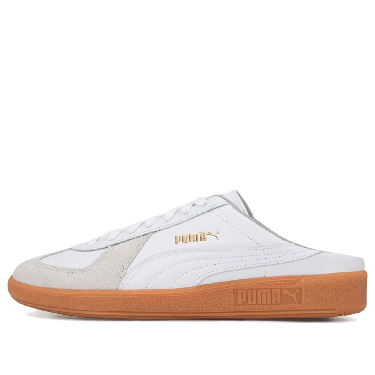 PUMA Army Trainer Mule 'Gray White Brown' 387824-01