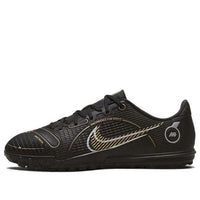 (GS) Nike Jr. Mercurial Vapor 14 Academy TF Turf Soccer Shoes K Black DJ2863-007