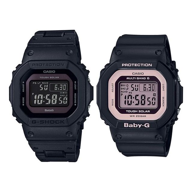 CASIO Baby-G 'Black' GW-B5600BC-1B&BGD-5000U-1BPR