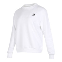 (WMNS) Converse Casual Sweatshirt'White' 10020870-A07