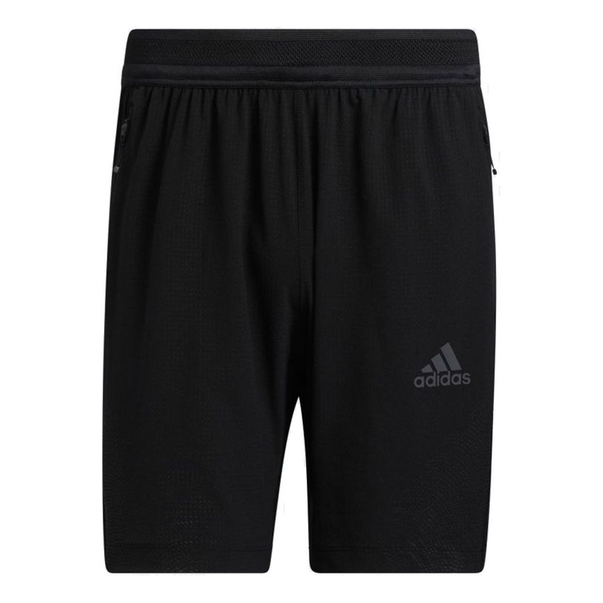 adidas Heat.rdy Warrior Sports Training Running Shorts Black GT8272