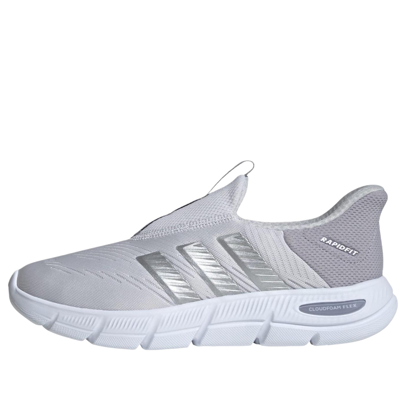 (WMNS) adidas Cloudfoam Flex Lounge Rapidfit 'Dash Grey Silver Metallic' HQ4942