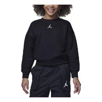 (GS) Air Jordan Jumpman Icon Play Crew Sweater 'Black' 45C387-GAY