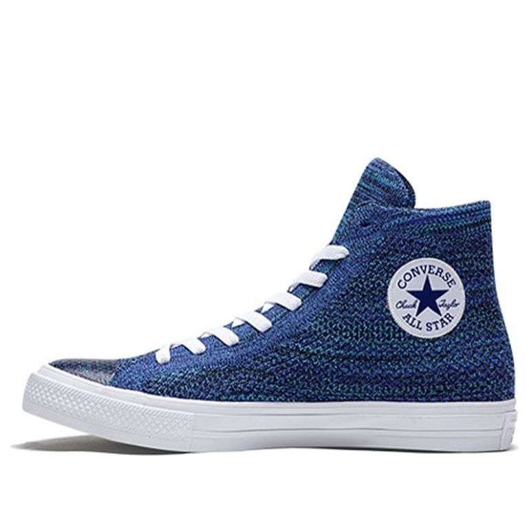Converse Nike x Chuck Taylor All Star Flyknit Hi 'True Indigo' 157507C