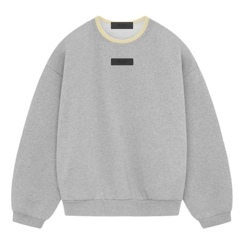 Fear of God Essentials SS24 Crewneck Sweatshirt 'Light Heather Grey' 192SP244686F