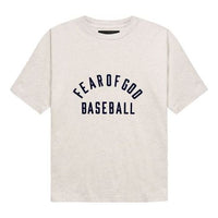 Fear of God Baseball Tee 'Cream Heather Navy' FG50-063OCJ-108