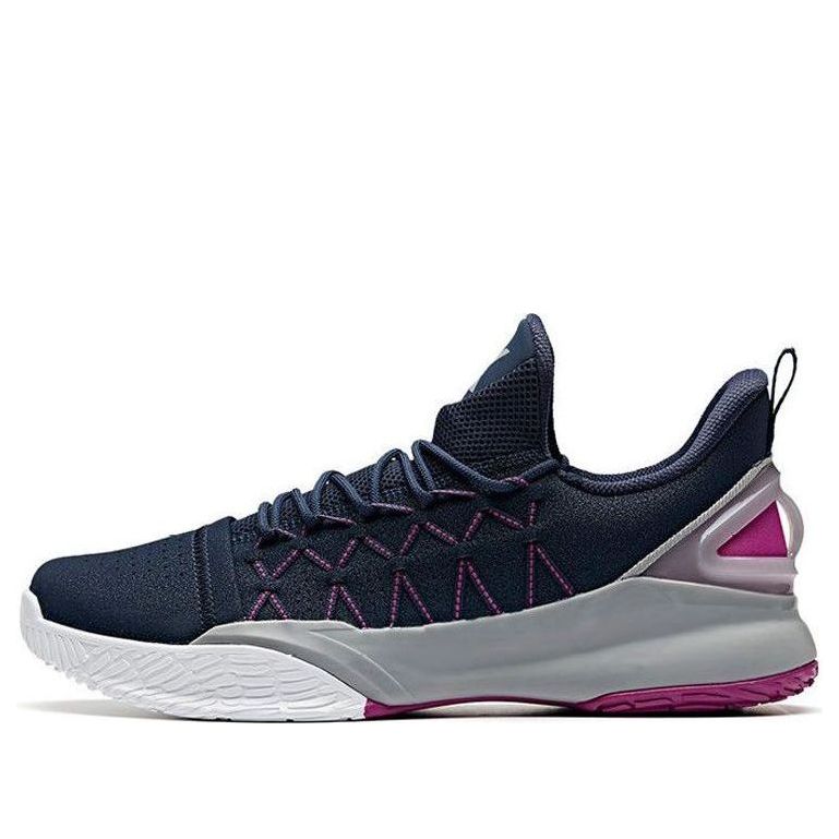 ANTA Light Cavalry 3 Low 'Navy Purple Grey' 11821166-8