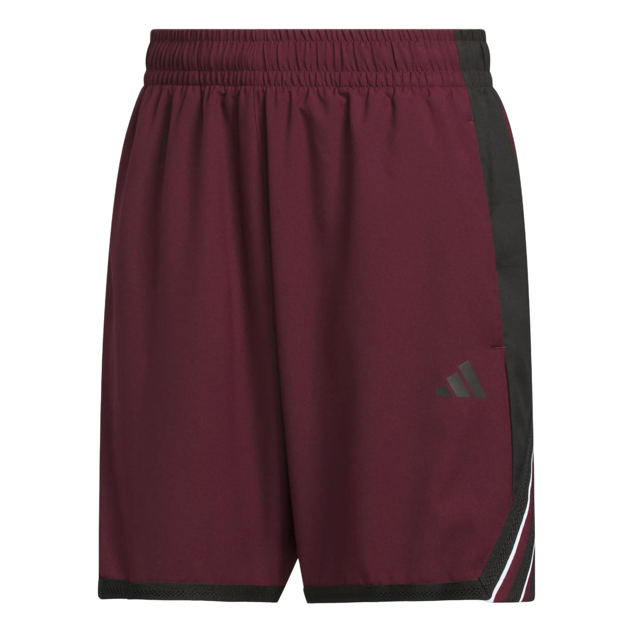 adidas Crazy Lite Shorts Asia Sizing 'Maroon Black' KV9672