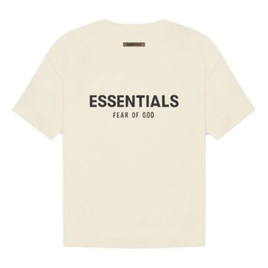 Fear of God Essentials SS21 Short Sleeve T-Shirt 'Buttercream' FOG-SS21-557