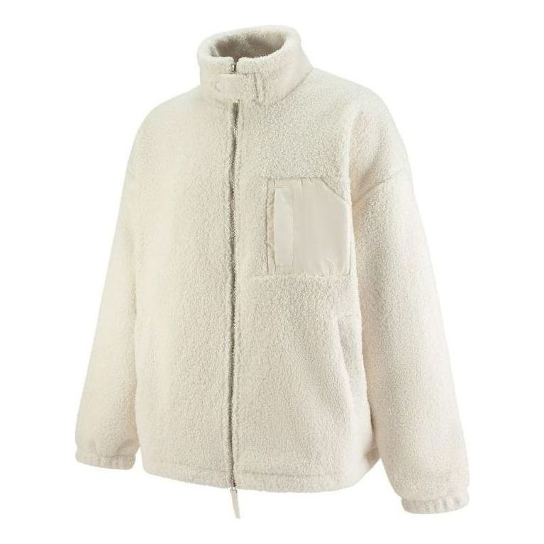 PUMA MMQ Sherpa Fleece Jacket 'White' 536625-65