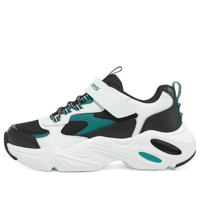 (GS) Skechers Stamina Airy 'White Black Green' 405204L-WBTQ