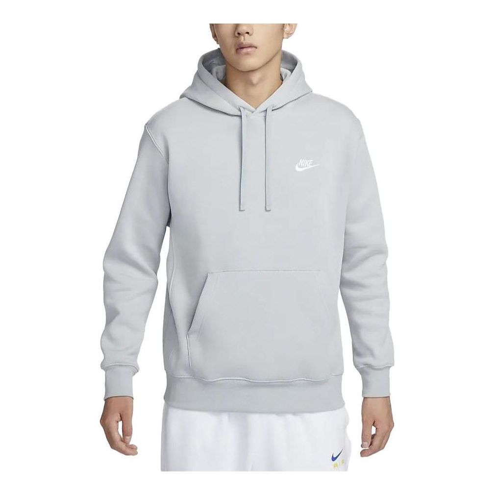 Nike Sportswear Club Fleece Pullover Hoodie 'Grey' BV2655-077