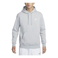 Nike Sportswear Club Fleece Pullover Hoodie 'Grey' BV2655-077