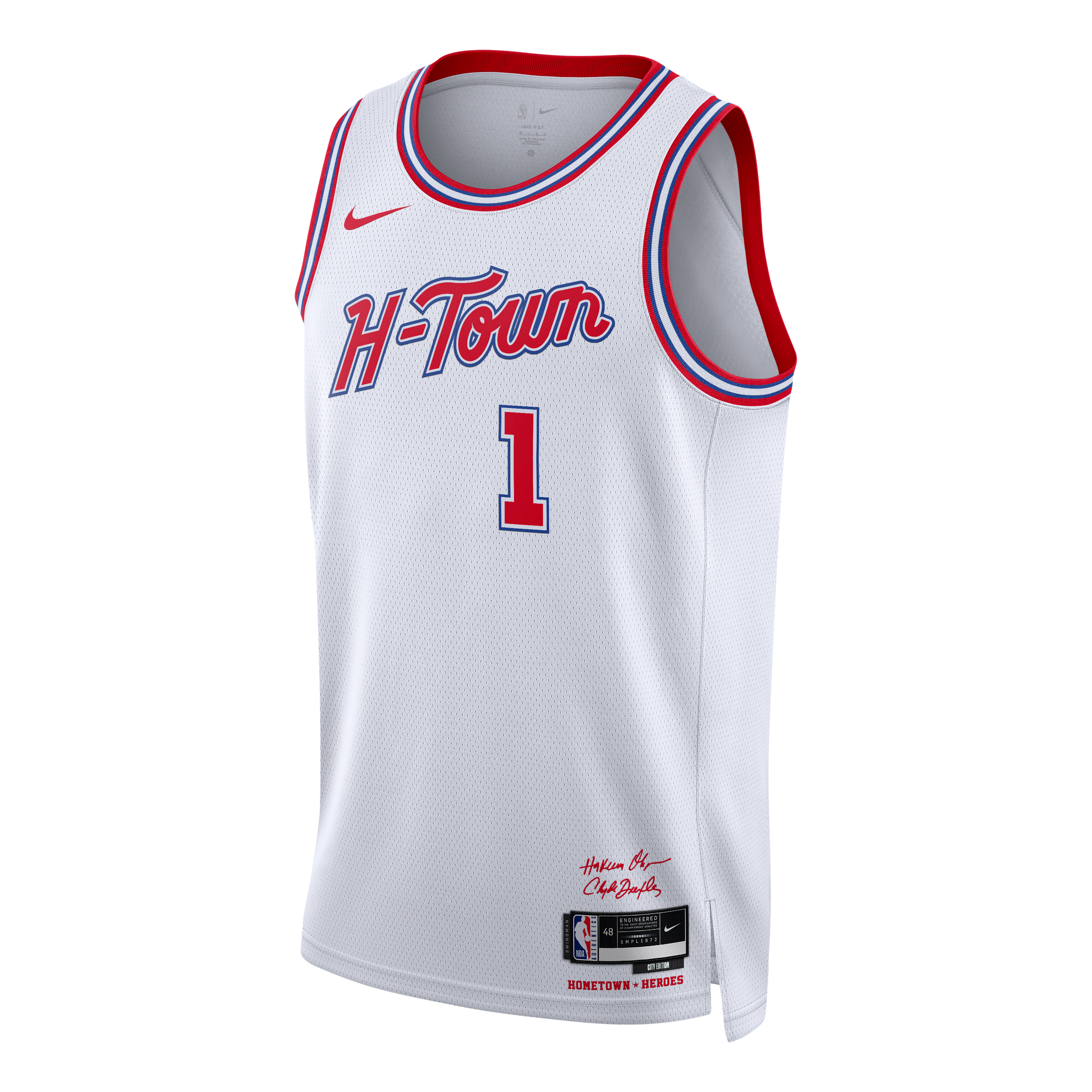 Nike Houston Rockets City Edition 2023/24  Dri-FIT NBA Swingman Jersey 'White' DX8503-107