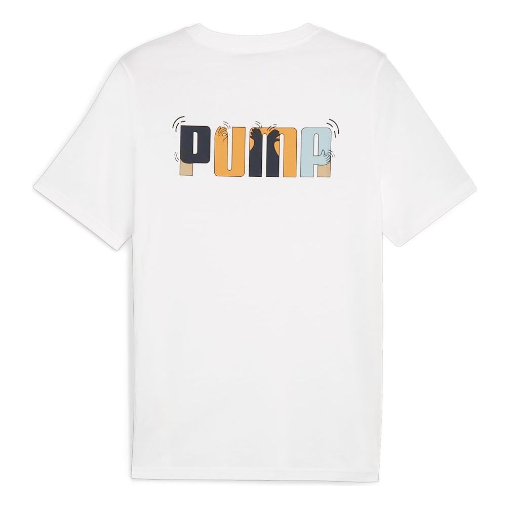 PUMA Graphics Feel Good T-shirt 'White' 682153-02