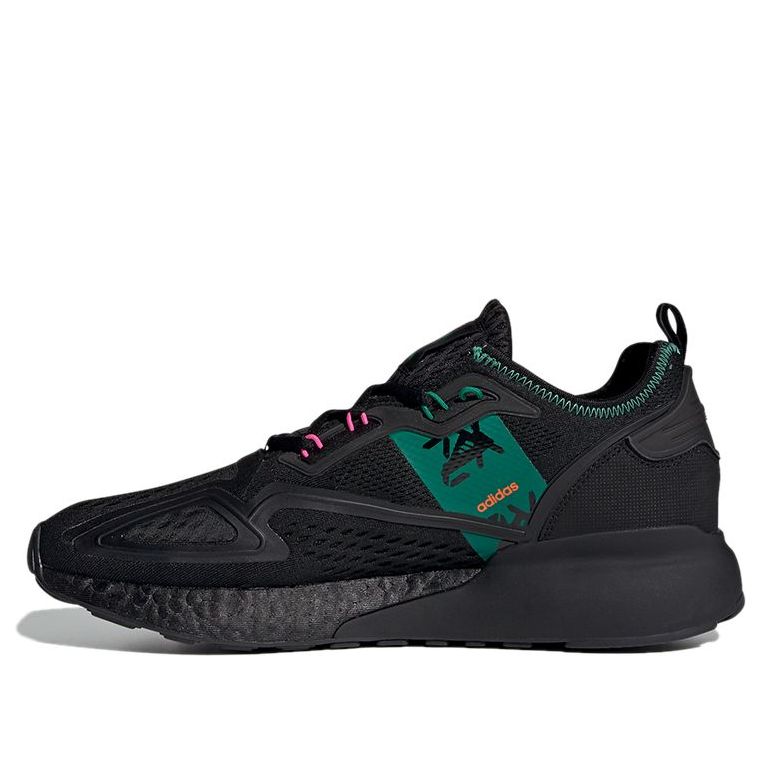 adidas originals ZX 2K Boost 'Black Green Grey' GX2719