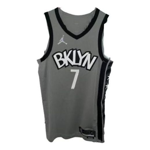 Air Jordan Brooklyn NETS Kevin Durant Jerseys 'Grey' DB3472-002