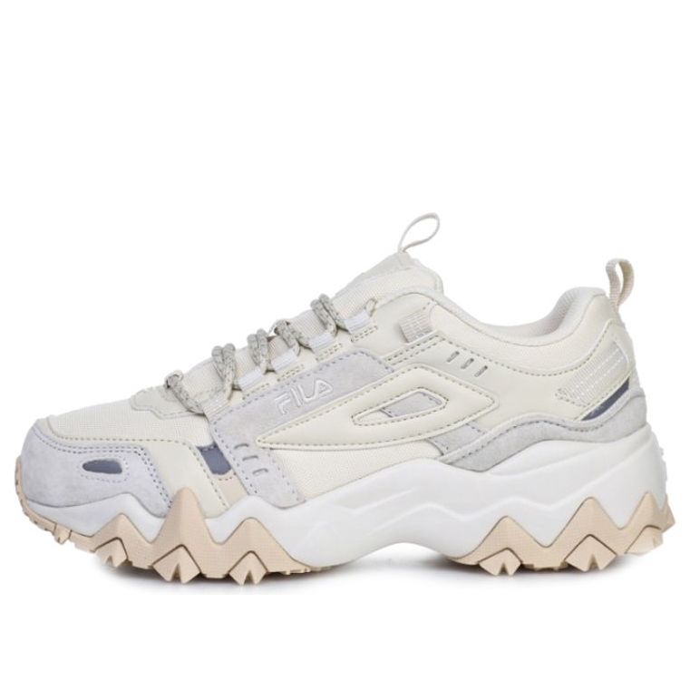FILA x BTS Colorful Summer Collection Oakmont TR Shoes Beige/White/Grey 1JM00801_924