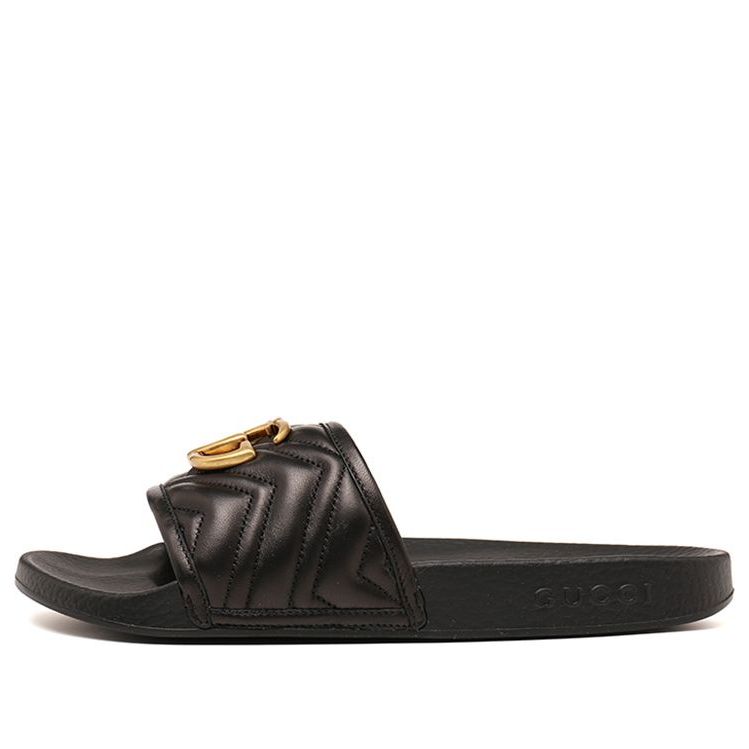 Gucci Matelasse Double G Slide 'Black' 603701-0R030-1000