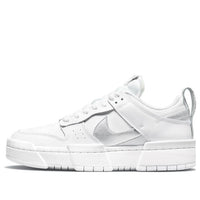 (WMNS) Nike Dunk Low Disrupt 'White Metallic Silver' DJ6226-100