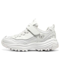 (GS) Skechers D'lites 1.0 Chunky Shoes 'White' 8701649L-WSL
