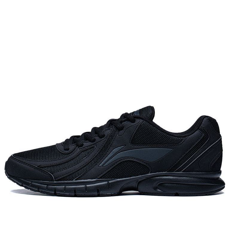 Li-Ning One Piece Lightweight Running Shoes 'Black' ARBS009-4