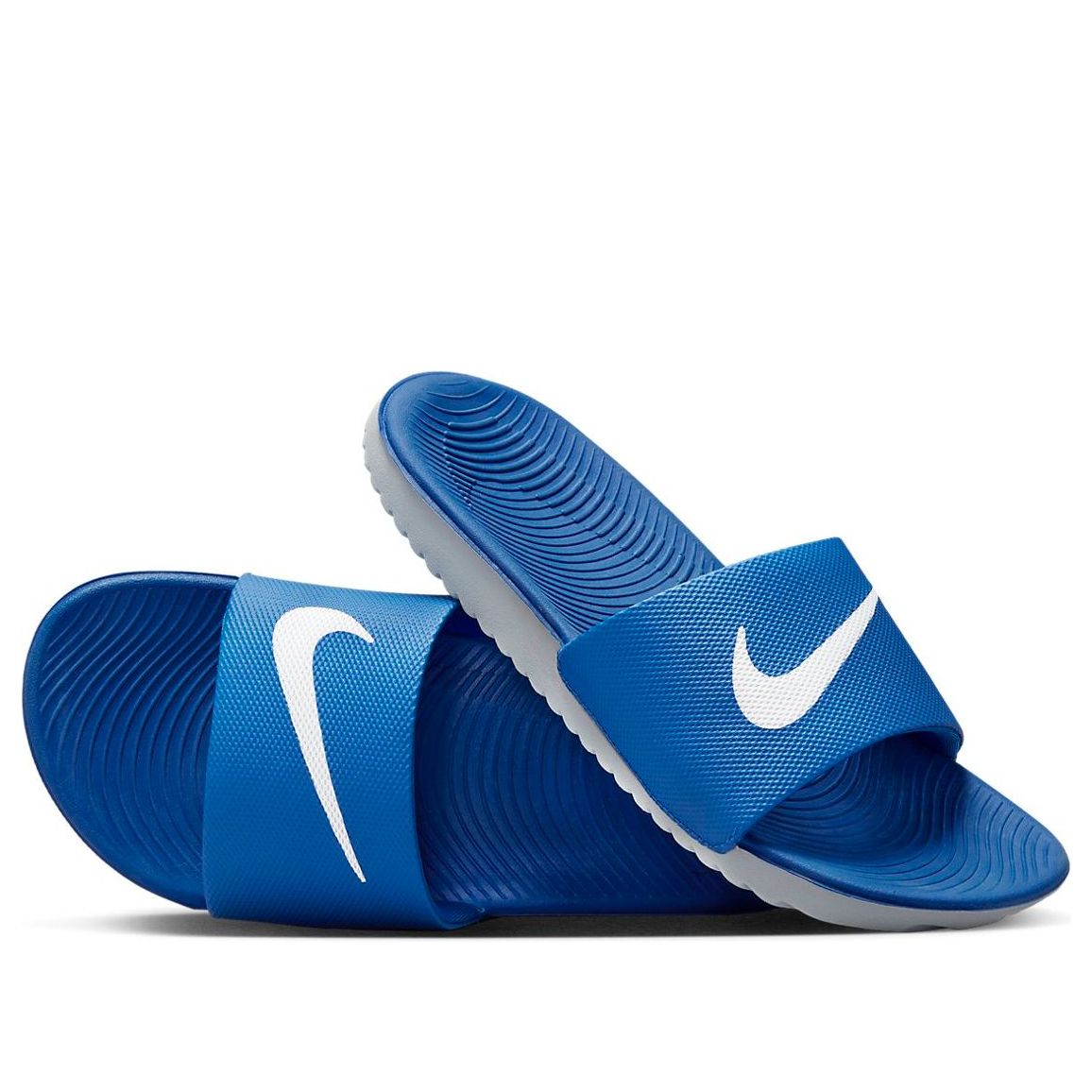(GS) Nike Kawa Slide Blue White Slippers 819352-400