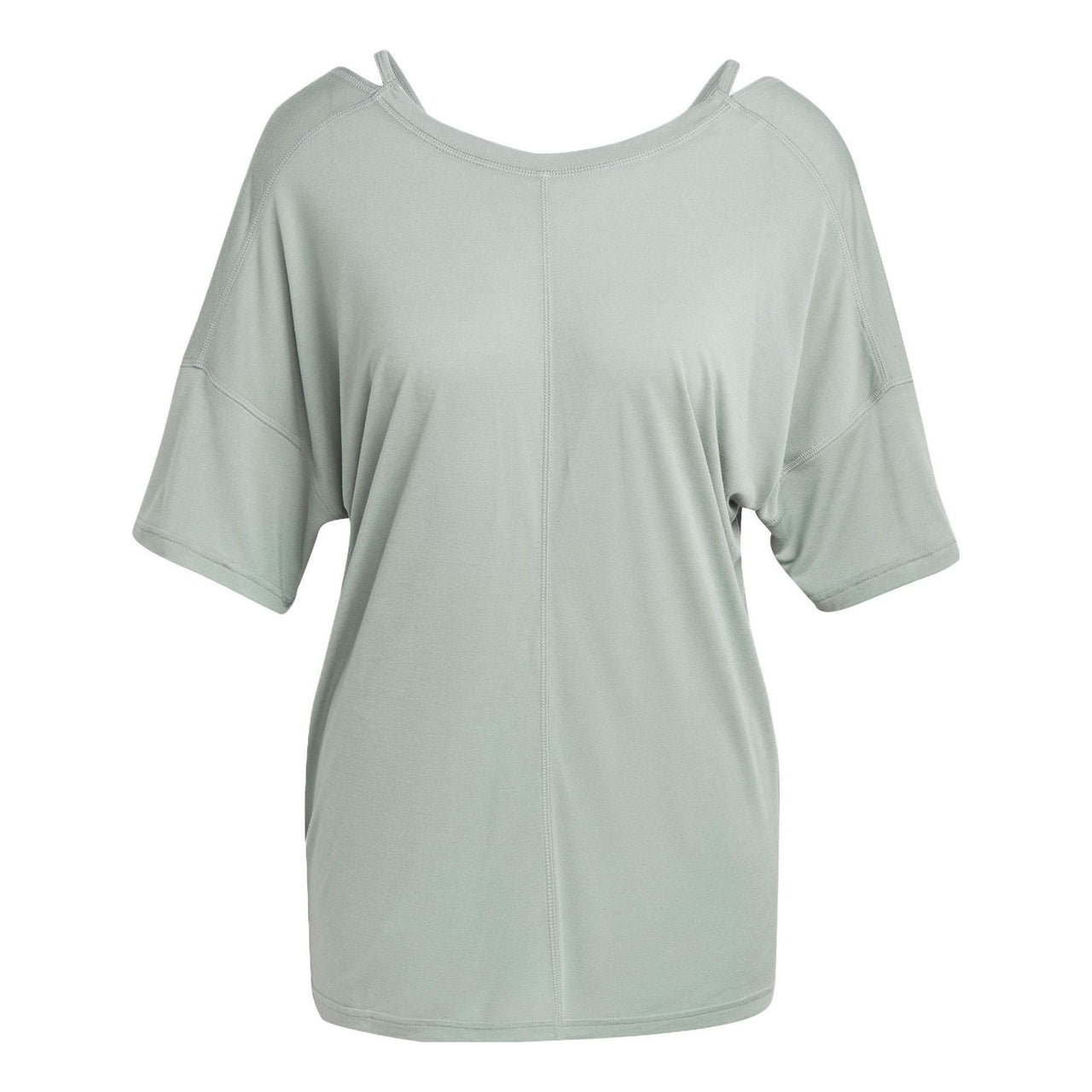 (WMNS) adidas Yoga Studio Oversized T-Shirt Asia Sizing 'Green' HR5078