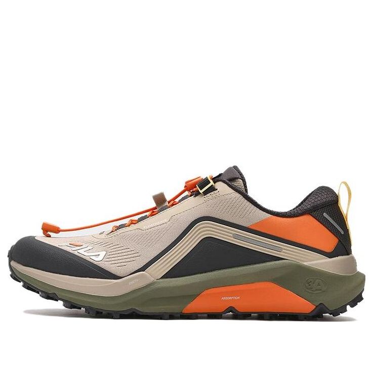 FILA 3A LYNX I+ Gold Terrain Trail Running Shoes 'Beige Green Orange' A12M341202FOA