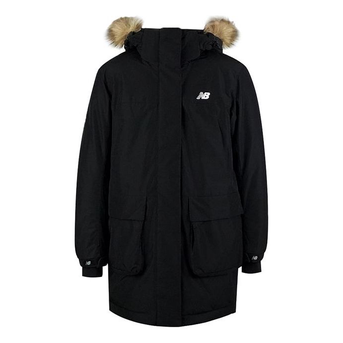 (WMNS) New Balance Warm Winter Down Jacket 'Black' NP943022-BK