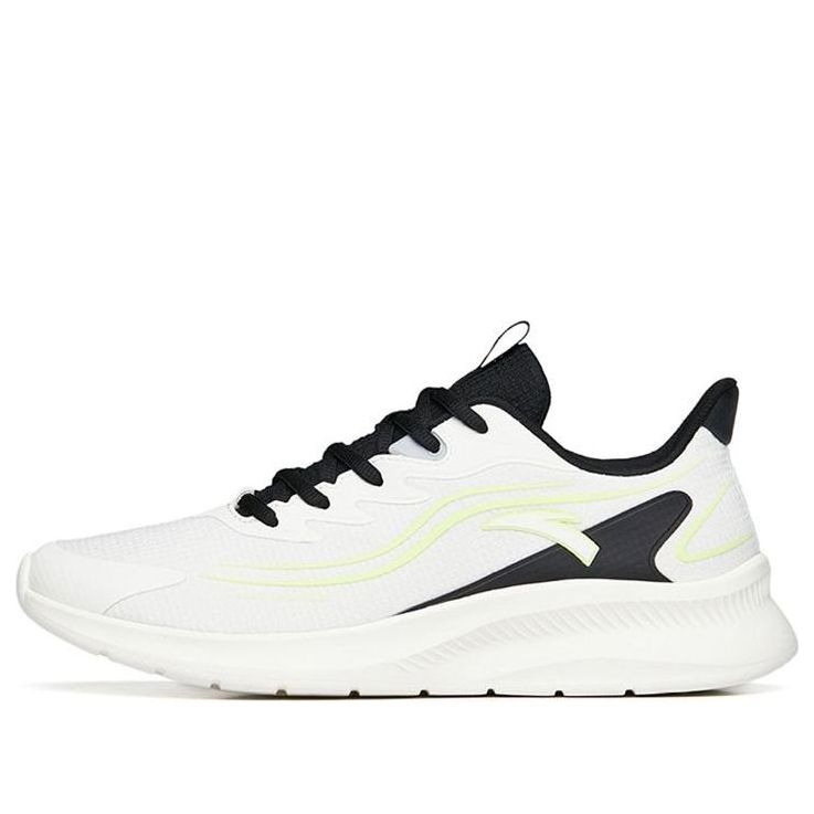 ANTA Running Series Sneakers 'White Green Black' 912235581-4