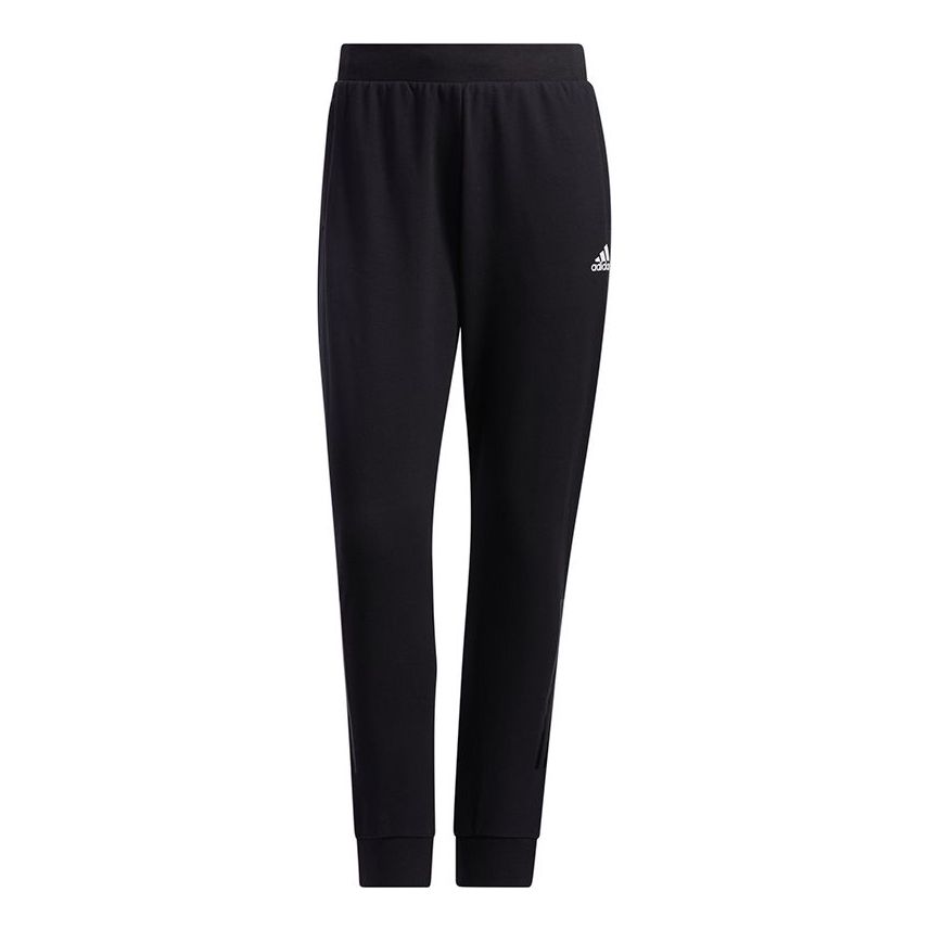 (WMNS) adidas Fi Pt Ft 3s Sports Stylish Casual Long Pants/Trousers Black GP0662