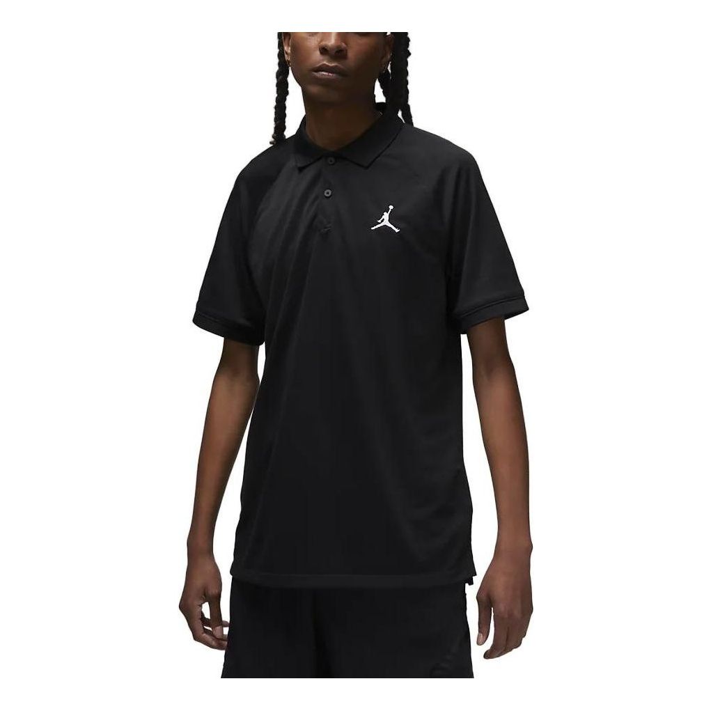 Air Jordan Dri-FIT Sport Golf Polo Shirt 'Black' DZ0540-010