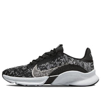 (WMNS) Nike SuperRep Go 3 Flyknit Next Nature 'Black White' DH3393-010